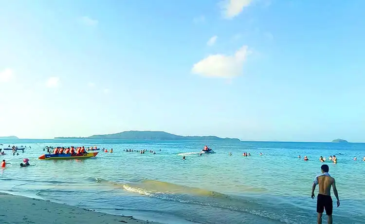 bãi biển cô tô