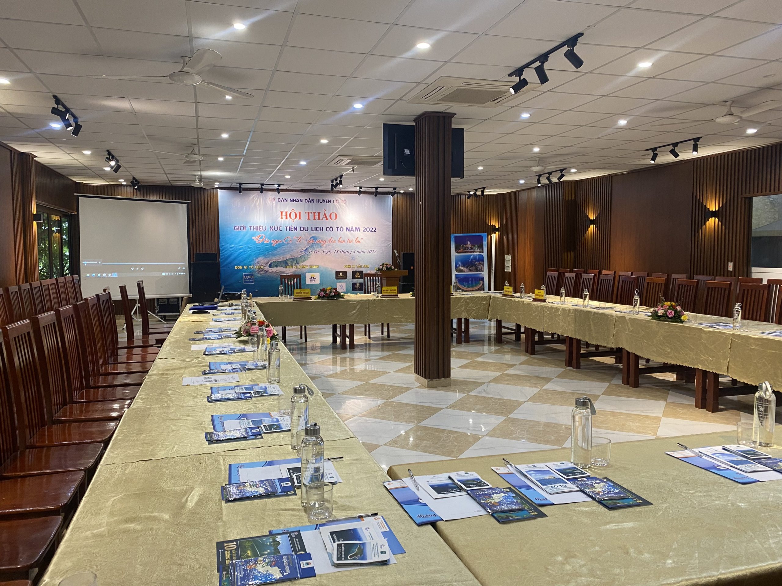 Hội thảo xúc tiến quảng bá du lịch Cô Tô tại khách sạn Golden Cô Tô 2022