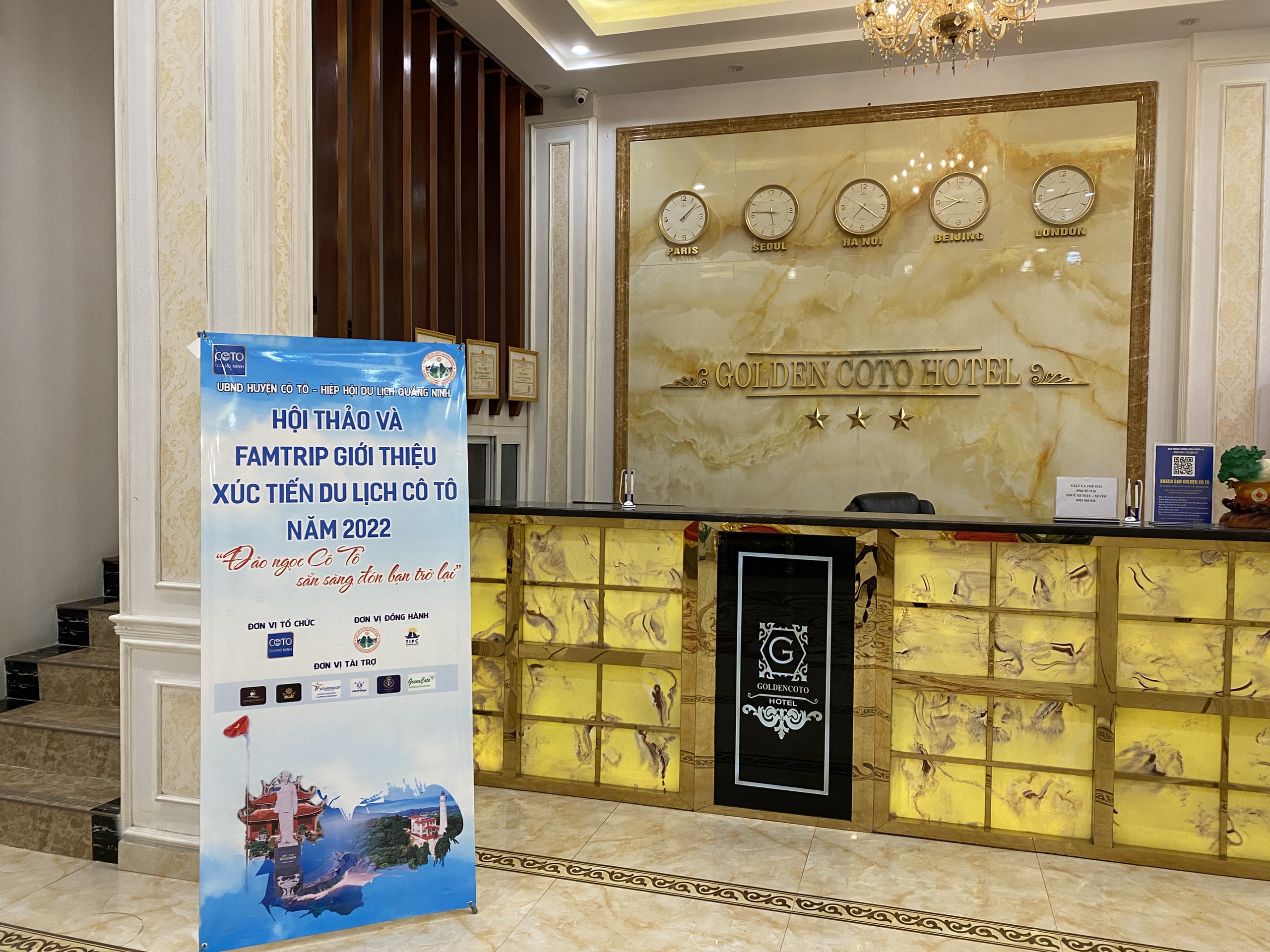 Hội thảo xúc tiến quảng bá du lịch Cô Tô tại khách sạn Golden Cô Tô 2022