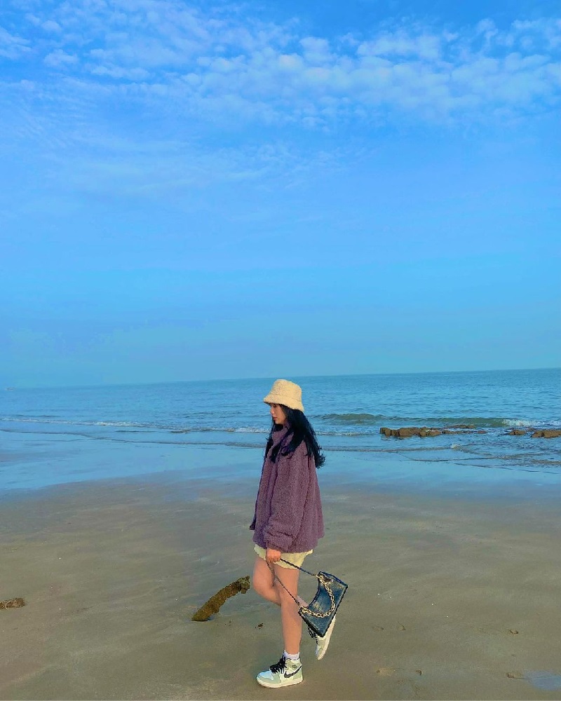 Khám phá biển Trà Cổ Móng Cái - Bờ biển đẹp nhất Quảng Ninh